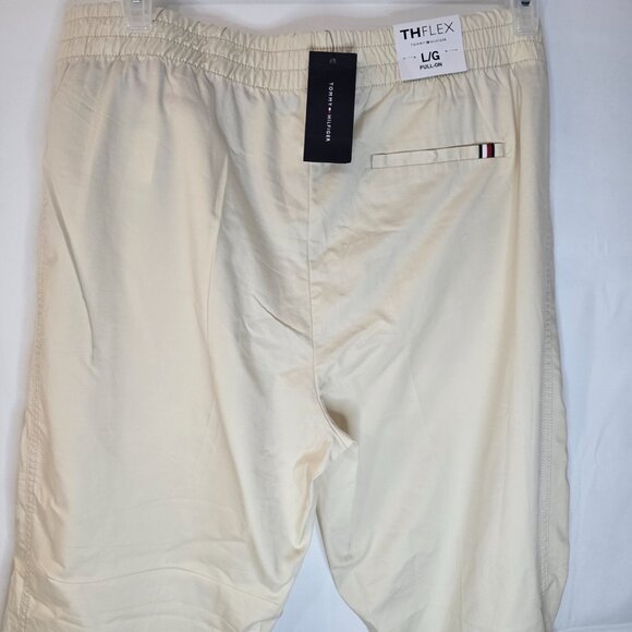 Tommy Hilfiger Jogger Pants Men's Size S Brand New Tan Tapered Drop Crotch - Picture 4 of 10